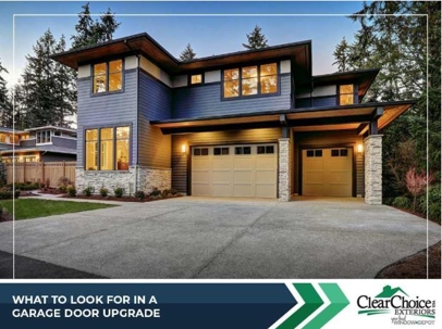 What to Look for in a Garage Door Upgrade