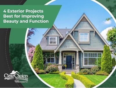 4 Exterior Projects for Improving Beauty and Function