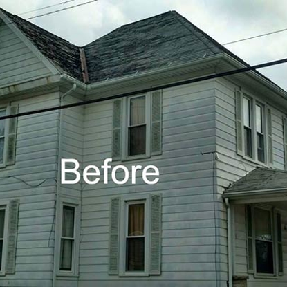 Windows and Roof Before